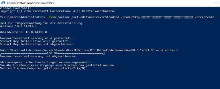 Windows Server Evaluation In Standard Umwandeln TECH FAQ