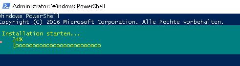 DHCP Server installieren per Powershell