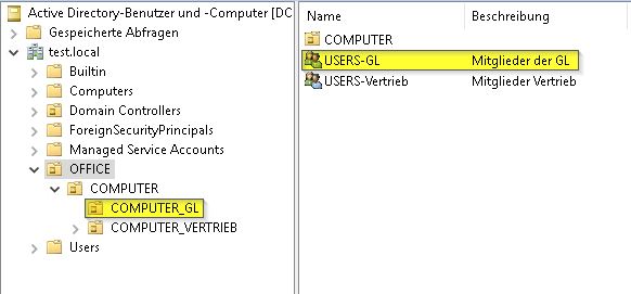 Per Gruppenrichtlinie wird den Computern die Anmeldung an der Domäne untersagt