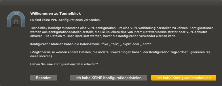 MacOS VPN Client installieren MacOS VPN Client installieren