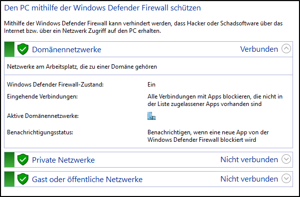 Powershell Enable Firewall