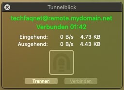 macOS VPN Verbindung herstellen