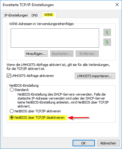 Konfiguration Netzwerkkarten Hyper-V