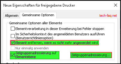 Drucker per GPO verteilen