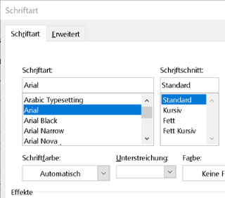 Outlook Schriftart ändern - ganz einfach