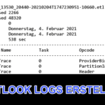 Outlook Logfiles - Nützliche Protokolle für die Fehlersuche