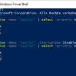 Windows Dienste konfigurieren mit PowerShell