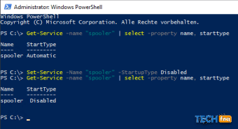 Windows Dienste konfigurieren mit PowerShell