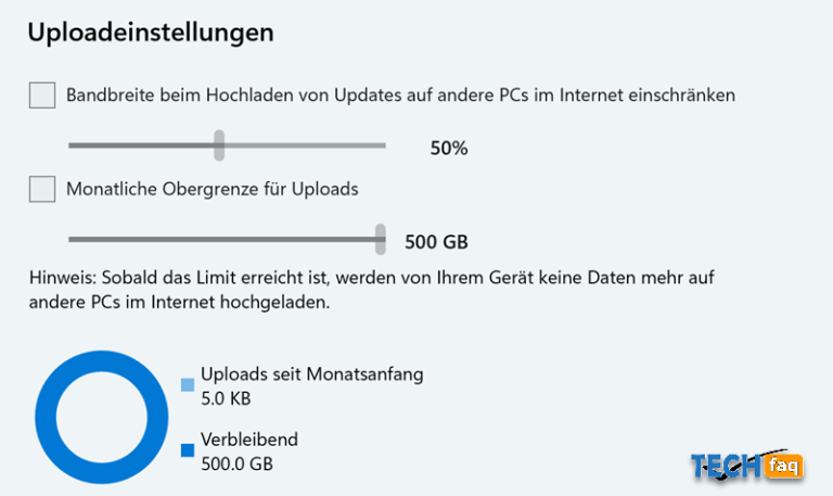 Bandbreite von Windows Update drosseln | TECH FAQ