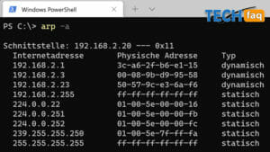 ARP Cache löschen | Anleitung für Windows | TECH FAQ