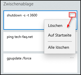 Zwischenablageverlauf in Windows aktivieren