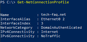 Windows Netzwerkprofil ändern