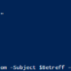 E-Mail per Powershell versenden