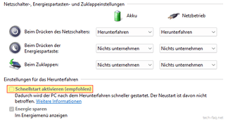 Windows 11 Schnellstart deaktivieren per Gruppenrichtlinie