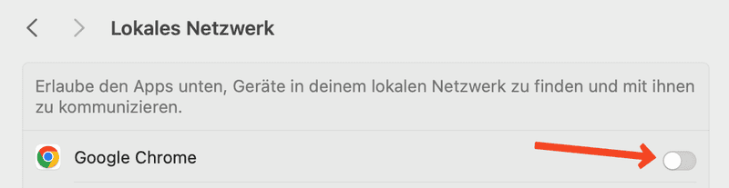 macOS: Zugriff für Apps auf das lokale Netzwerk freigeben macOS: Zugriff für Apps auf das lokale Netzwerk freigeben